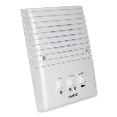 TekTone Apartment Speaker Station, 5 Wire, Flush Mount